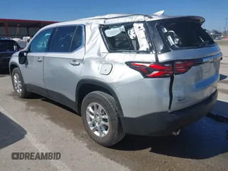 2022 Chevrolet Traverse LS with VIN 1GNERFKW6NJ162594, listed as a IAAI auction lot 41749144 with 13,519 mi miles and . Bid and sale history available at DreamBid. Image 3.