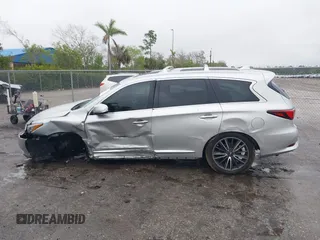 2019 Infiniti QX60 Pure z VIN 5N1DL0MM9KC534133, wystawiony jako IAAI lot #41407744 z przebiegiem 215 402 mil mil oraz . Historia ofert i sprzedaży dostępna na DreamBid. Obrazek 15.