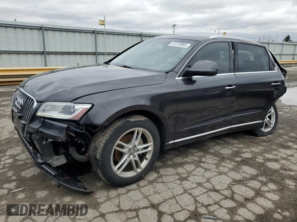 2015 Audi Q5 Premium Plus with VIN WA1LFAFP3FA071373, listed as a Copart auction lot 51213855 with 159,328 mi miles and Salvage Title. Bid and sale history available at carsss.com. Image 1.