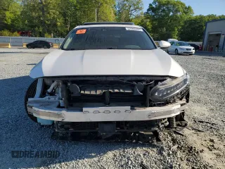 2020 Honda Accord Touring with VIN 1HGCV3F92LA002600, listed as a Copart auction lot 52506865 with 101,055 mi miles and Salvage title. Bid and sale history available at DreamBid. Image 5.