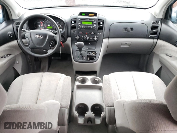 2007 Kia Sedona with VIN KNDMB133976140644, listed as a Copart auction lot 84087384 with 101,497 mi miles and Salvage Title. Bid and sale history available at carsss.com. Image 8.