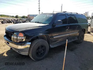 2003 GMC Yukon XL SLT with VIN 3GKGK26G23G148681, listed as a Copart auction lot 74308294 with 272,028 mi miles and Salvage Title. Bid and sale history available at carsss.com. Image 1.