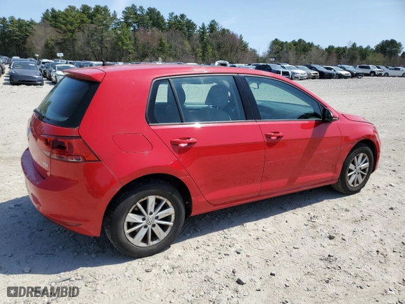 2015 Volkswagen Golf TSI SEL with VIN 3VW217AU4FM040388, listed as a Copart auction lot 53714745 with 98,327 mi miles and Clean Title. Bid and sale history available at carsss.com. Image 3.