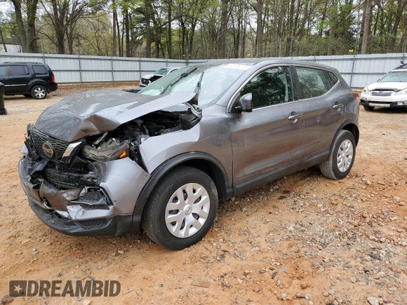 2020 Nissan Rogue S with VIN JN1BJ1CV5LW268887, listed as a Copart auction lot 50595775 with 125,644 mi miles and Salvage title. Bid and sale history available at DreamBid. Image 1.
