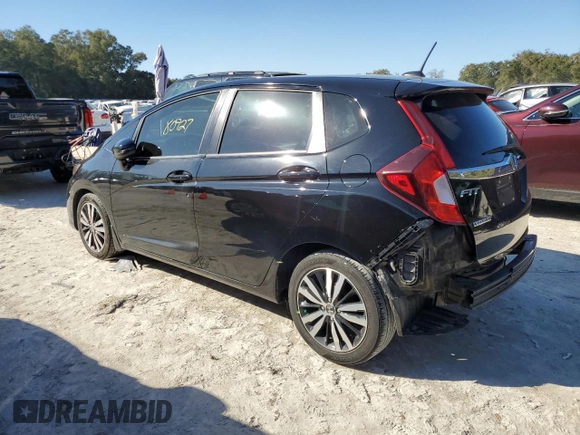 2018 Honda Fit EX-L with VIN 3HGGK5H97JM717634, listed as a Copart auction lot 40222304 with 80,927 mi miles. Bid and sale history available at carsss.com. Image 2.