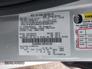 2011 Ford Fusion SPORT with VIN 3FAHP0DC1BR342102, listed as a IAAI auction lot 41704227 with 180,802 mi miles. Bid and sale history available at carsss.com. Image 9.