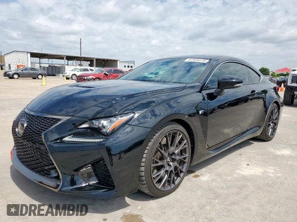 2015 Lexus RC F with VIN JTHHP5BC7F5003586, listed as a Copart auction lot 61939175 with 73,054 mi miles and Clean title. Bid and sale history available at DreamBid. Image 1.