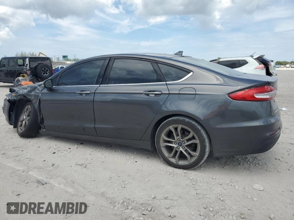 2020 Ford Fusion SEL with VIN 3FA6P0CD5LR177156, listed as a Copart auction lot 65674585 with 123,728 mi miles and Salvage title. Bid and sale history available at DreamBid. Image 2.