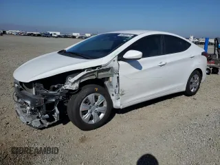 2016 Hyundai Elantra SE with VIN 5NPDH4AE8GH668797, listed as a Copart auction lot 60903675 with 99,404 mi miles and Salvage title. Bid and sale history available at DreamBid. Image 1.
