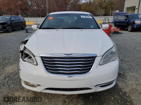 2012 Chrysler 200 LX with VIN 1C3CCBAB1CN117579, listed as a Copart auction lot 81305264 with 224,598 mi miles and Salvage Title. Bid and sale history available at DreamBid. Image 5.