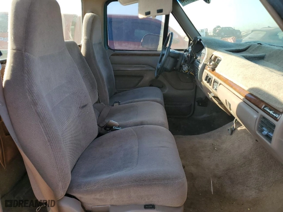 1996 Ford F-150 Special with VIN 1FTEF15N3TLA46360, listed as a Copart auction lot 74585994 with 223,449 mi miles and Non Repairable. Bid and sale history available at carsss.com. Image 10.