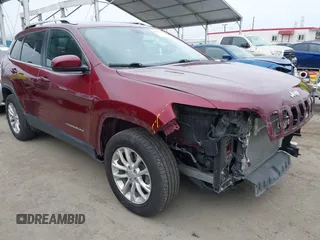 2019 Jeep Cherokee Latitude with VIN 1C4PJMCB7KD442625, listed as a IAAI auction lot 41872030 with 166,352 mi miles and . Bid and sale history available at DreamBid. Image 1.