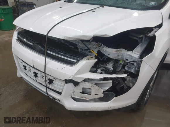 2014 Ford Escape Titanium with VIN 1FMCU9J90EUD21552, listed as a IAAI auction lot 42102148 with 183,539 mi miles. Bid and sale history available at carsss.com. Image 6.