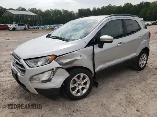 2019 Ford EcoSport SE with VIN MAJ3S2GE1KC291880, listed as a Copart auction lot 60784395 with 50,801 mi miles and Salvage title. Bid and sale history available at DreamBid. Image 1.