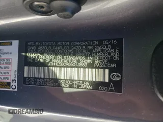 2016 Lexus RC 350 F Sport z VIN JTHHE5BC9G5013883, wystawiony jako Copart lot #89183995 z przebiegiem 97 572 mil mil oraz Szkoda całkowita • Salvage title. Historia ofert i sprzedaży dostępna na DreamBid. Obrazek 12.