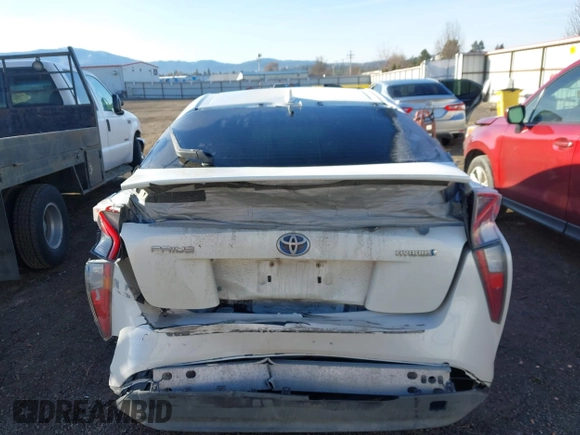 2016 Toyota Prius Two with VIN JTDKBRFU3G3013058, listed as a IAAI auction lot 41824822 with 137,392 mi miles. Bid and sale history available at carsss.com. Image 16.