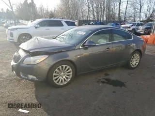 2011 Buick Regal CXL RL2 with VIN W04GP5EC6B1006757, listed as a Copart auction lot 48508635 with 174,462 mi miles and Salvage Title. Bid and sale history available at DreamBid. Image 1.