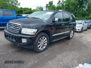 2008 Infiniti QX56 z VIN 5N3AA08C08N914766, wystawiony jako IAAI lot #42347423 z przebiegiem 160 404 mil mil oraz . Historia ofert i sprzedaży dostępna na DreamBid. Obrazek 2.