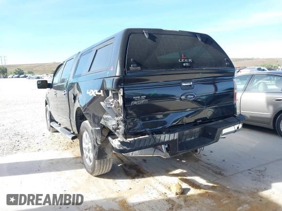 2014 Ford F-150 XL with VIN 1FTFW1ET2EFC86567, listed as a IAAI auction lot 41846669 with 255,942 mi miles. Bid and sale history available at carsss.com. Image 3.