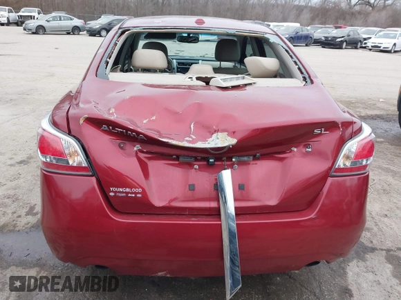 2015 Nissan Altima SL with VIN 1N4AL3AP1FN352272, listed as a IAAI auction lot 41553804 with 196,427 mi miles and . Bid and sale history available at DreamBid. Image 6.