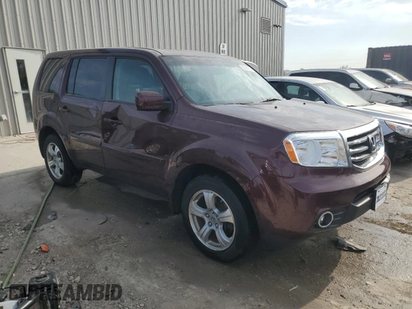 2013 Honda Pilot EX-L with VIN 5FNYF4H56DB059425, listed as a Copart auction lot 52390185 with 130,065 mi miles and Non Repairable. Bid and sale history available at carsss.com. Image 4.