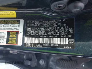 2015 Toyota Camry XLE с VIN 4T4BF1FK9FR499535, выставлен на аукционе IAAI как лот 41353022 с пробегом 94 610 миль миль и . История ставок и продаж доступна на DreamBid. Изображение 9.