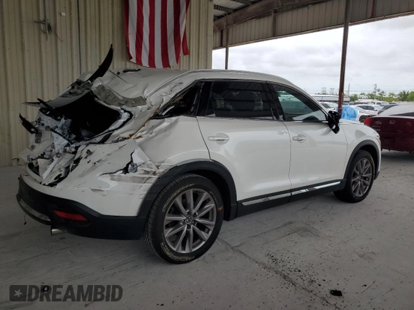 2021 Mazda CX-9 Grand Touring with VIN JM3TCBDY7M0506292, listed as a Copart auction lot 50516535 with 50,160 mi miles and Non repairable. Bid and sale history available at DreamBid. Image 3.