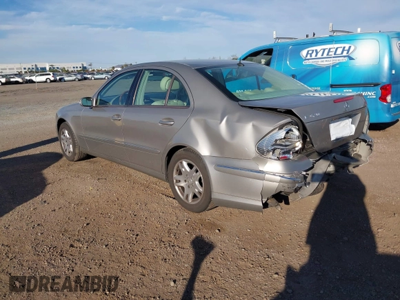 2005 Mercedes-Benz E-Class 3.2L with VIN WDBUF65J05A646577, listed as a IAAI auction lot 41666861 with 106,012 mi miles. Bid and sale history available at carsss.com. Image 3.