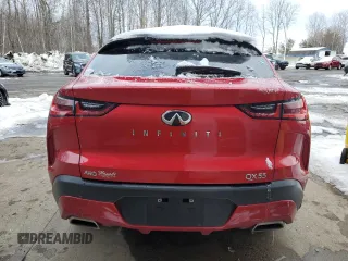 2022 Infiniti QX55 Sensory z VIN 3PCAJ5L36NF100049, wystawiony jako Copart lot #45085895 z przebiegiem 75 947 mil mil oraz Szkoda całkowita • Salvage title. Historia ofert i sprzedaży dostępna na DreamBid. Obrazek 6.