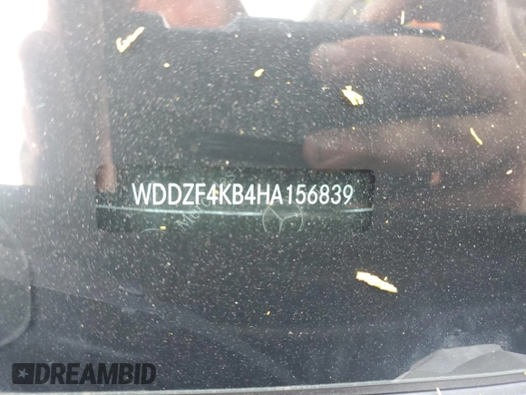 2017 Mercedes-Benz E 300 Luxury with VIN WDDZF4KB4HA156839, listed as a Copart auction lot 62692845 with 42,099 mi miles and Salvage title. Bid and sale history available at DreamBid. Image 13.