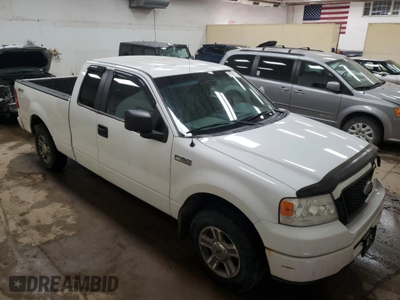 2007 Ford F-150 STX with VIN 1FTRX12W27FA94626, listed as a Copart auction lot 57063525 with 195,005 mi miles and Clean title. Bid and sale history available at DreamBid. Image 4.