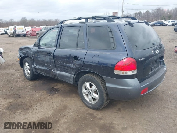 2005 Hyundai Santa Fe GLS with VIN KM8SC13D55U927740, listed as a IAAI auction lot 41716268 with 67,998 mi miles. Bid and sale history available at carsss.com. Image 3.