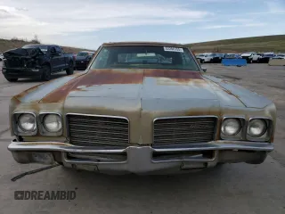 1970 Oldsmobile 88 z VIN 354370M294075, wystawiony jako Copart lot #52208755 z przebiegiem 43 574 mil mil oraz Tytuł czysty. Historia ofert i sprzedaży dostępna na DreamBid. Obrazek 5.