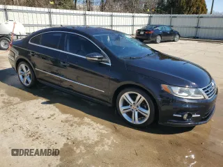 2014 Volkswagen CC R-Line with VIN WVWBP7AN0EE502086, listed as a Copart auction lot 44571045 with 61,607 mi miles and Clean Title. Bid and sale history available at carsss.com. Image 4.