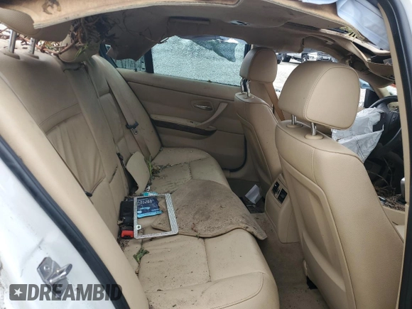 2011 BMW 3 Series 328i with VIN WBAPH5G51BNM83488, listed as a Copart auction lot 50737805 with Not Provided miles and Non Repairable. Bid and sale history available at carsss.com. Image 10.