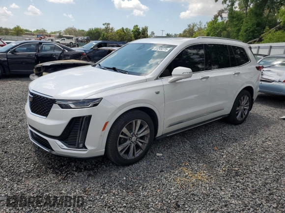 2020 Cadillac XT6 FWD Premium Luxury z VIN 1GYKPCRSXLZ183458, wystawiony jako Copart lot #51249275 z przebiegiem 73 177 mil mil oraz Szkoda całkowita • Salvage title. Historia ofert i sprzedaży dostępna na DreamBid. Obrazek 1.