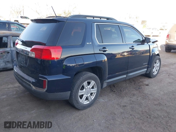 2016 GMC Terrain SLE with VIN 2GKFLTEK9G6276955, listed as a IAAI auction lot 41709497 with 118,569 mi miles. Bid and sale history available at carsss.com. Image 4.