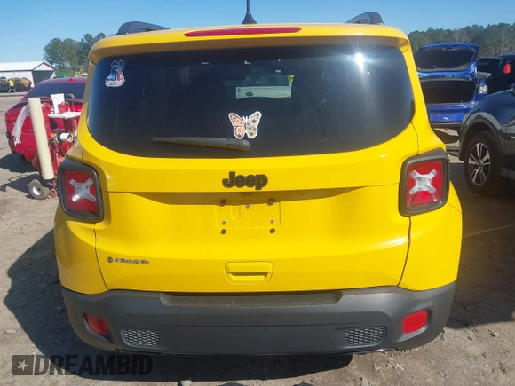 2018 Jeep Renegade Latitude z VIN ZACCJABB2JPG84382, wystawiony jako IAAI lot #41824812 z przebiegiem Nie podano mil oraz . Historia ofert i sprzedaży dostępna na DreamBid. Obrazek 16.