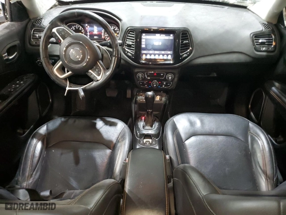 2019 Jeep Compass Limited with VIN 3C4NJCCB4KT663000, listed as a Copart auction lot 41504145 with 89,028 mi miles and Salvage Title. Bid and sale history available at carsss.com. Image 8.