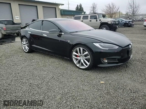 2018 Tesla Model S 75D with VIN 5YJSA1E48JF265906, listed as a Copart auction lot 47886905 with 19,733 mi miles and Salvage Title. Bid and sale history available at DreamBid. Image 10.