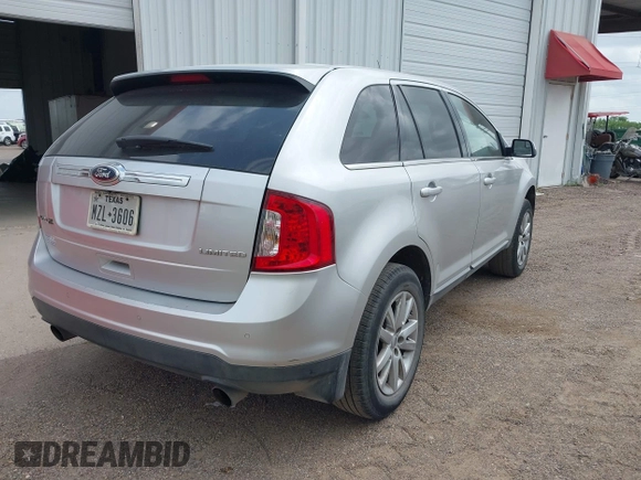 2014 Ford Edge Limited with VIN 2FMDK3KC9EBA19538, listed as a IAAI auction lot 42047843 with 216,100 mi miles. Bid and sale history available at carsss.com. Image 4.