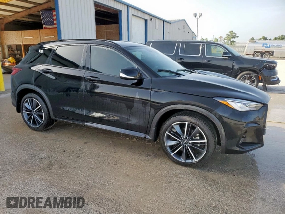 2024 Infiniti QX50 Sport z VIN 3PCAJ5FA9RF104175, wystawiony jako Copart lot #61975145 z przebiegiem 4 672 mil mil oraz Czysty tytuł • Clean title. Historia ofert i sprzedaży dostępna na DreamBid. Obrazek 4.