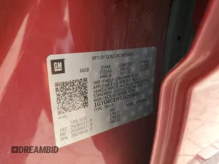 2018 GMC Canyon 4WD All Terrain w/Cloth with VIN 1GTG6CEN5J1265883, listed as a Copart auction lot 70927694 with 66,179 mi miles and Salvage Title. Bid and sale history available at carsss.com. Image 14.