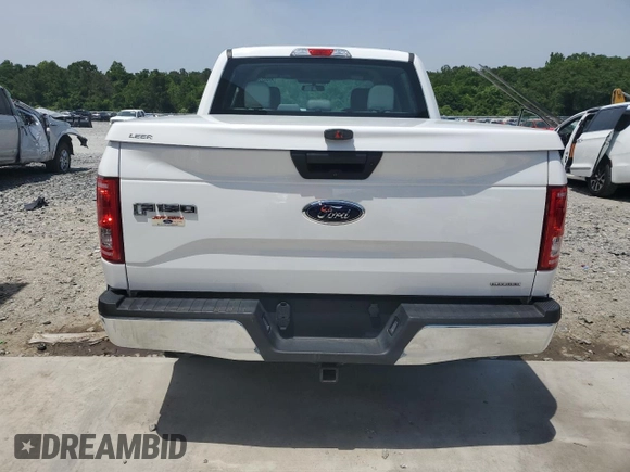 2016 Ford F-150 XL with VIN 1FTEW1CF5GFC65076, listed as a Copart auction lot 56562275 with 26,857 mi miles and Salvage title. Bid and sale history available at DreamBid. Image 6.