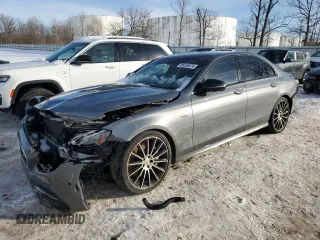 2019 Mercedes-Benz E-Class AMG E 53 with VIN WDDZF6BB5KA575902, listed as a Copart auction lot 85555674 with 82,478 mi miles and Salvage Title. Bid and sale history available at carsss.com. Image 1.