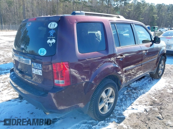 2011 Honda Pilot EX-L z VIN 5FNYF3H72BB009825, wystawiony jako IAAI lot #41357950 z przebiegiem 197 732 mil mil oraz . Historia ofert i sprzedaży dostępna na DreamBid. Obrazek 4.