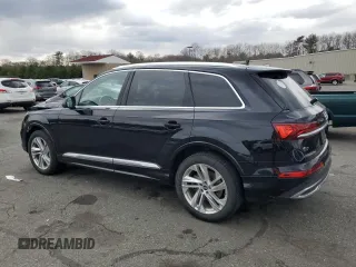 2021 Audi Q7 Premium with VIN WA1AXAF76MD016948, listed as a Copart auction lot 50158175 with 55,868 mi miles and Salvage title. Bid and sale history available at DreamBid. Image 2.