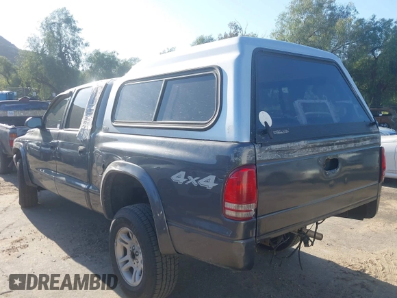 2003 Dodge Dakota SLT with VIN 1D7HG48N33S248568, listed as a IAAI auction lot 41834084 with 153,001 mi miles and . Bid and sale history available at DreamBid. Image 3.