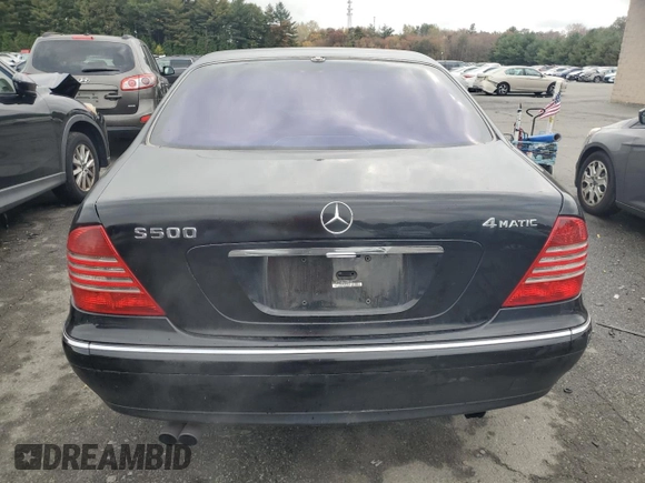 2004 Mercedes-Benz S-Class 5.0L with VIN WDBNG84J64A431069, listed as a Copart auction lot 74552504 with 249,135 mi miles and Salvage Title. Bid and sale history available at carsss.com. Image 6.