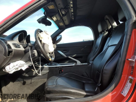 2006 BMW Z4 3.0si with VIN 4USBU53546LX02065, listed as a Copart auction lot 42097705 with 0 mi miles and Salvage Title. Bid and sale history available at carsss.com. Image 7.
